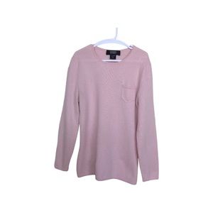 Express.  Girls Blush Pink 100% Cashmere Long Sleeves Sweater Medium
